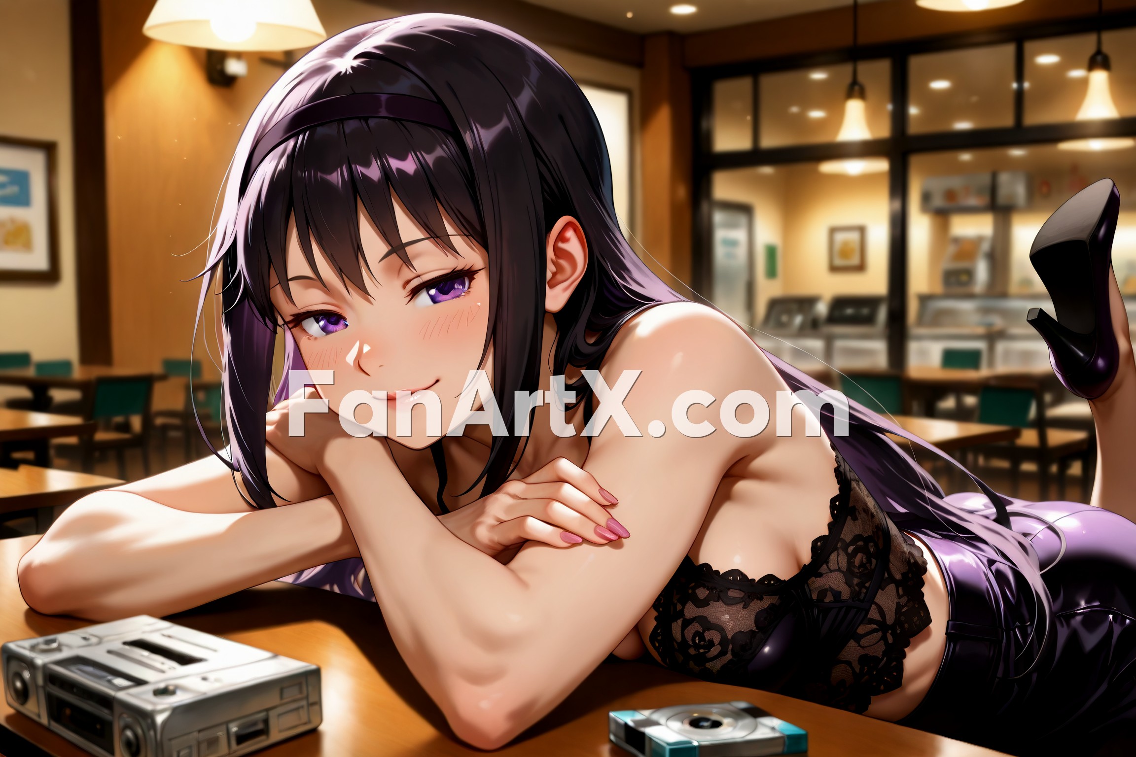Akemi Homura Puella Magi Madoka Magica Fanart 7025965